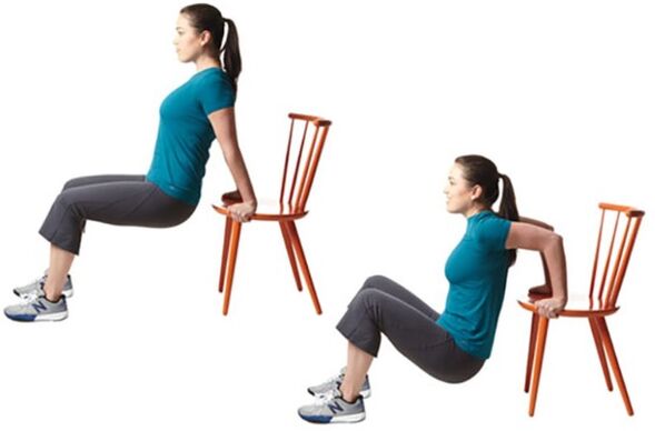 Inverse push -ups