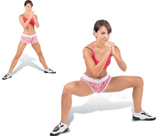 Squats de sumo