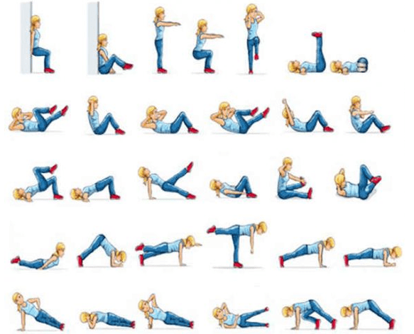 Exercices perdre du poids à la maison