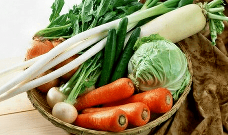 Légumes pour un régime